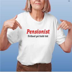 Pensionist -Frihed  p� fuld tid.
