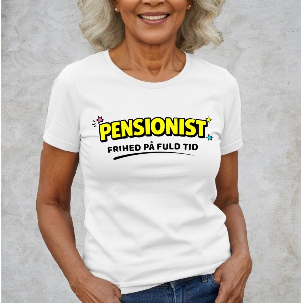 Pensionist -Frihed  p� fuld tid.