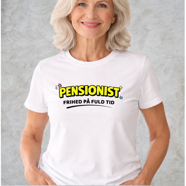 Pensionist -Frihed  p� fuld tid.