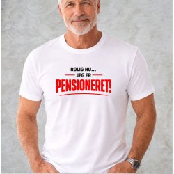 Rolig nu jeg er pensioneret .