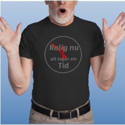 Rolig nu alt tager tid .