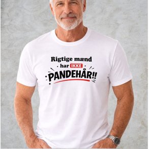 Rigtige m�nd har Ikke pandeh�r
