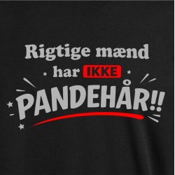 Rigtige m�nd har Ikke pandeh�r