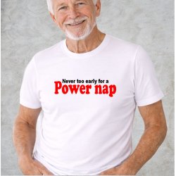Never too early for a powernap