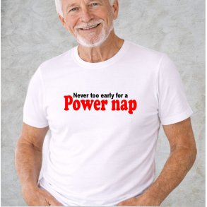 Never too early for a powernap