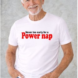 Never too early for a powernap