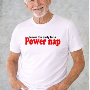Never too early for a powernap