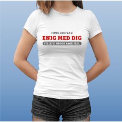 Hvis jeg var enig med dig  