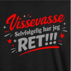 Vissevasse selvf�lgelig har jeg ret