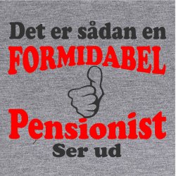 Det er sdan en formidabel pensionist ser ud