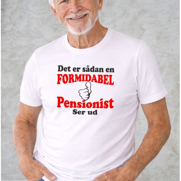 Det er s�dan en formidabel pensionist ser ud