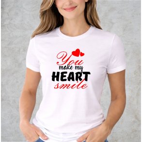  You make my heart smile