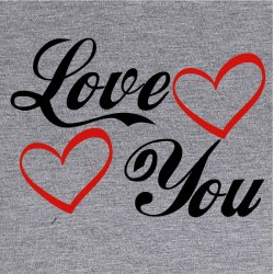 Love You Shirt