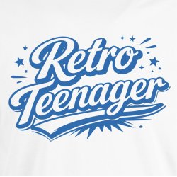 Retro teenager