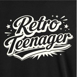 Retro teenager