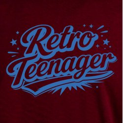 Retro teenager