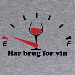 Har brug for vin 