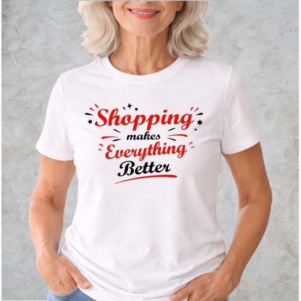 Shopping makes everything better