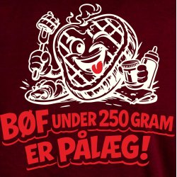 B�f under 250 gram er p�l�g