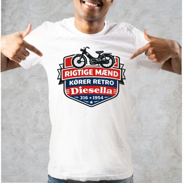 Rigtige m�nd K�rer Retro Diesella.