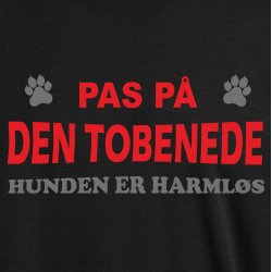 Pas p� den tobenede 