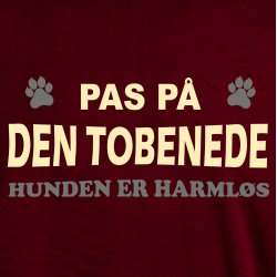 Pas p� den tobenede 
