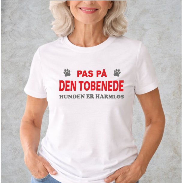 Pas p� den tobenede 