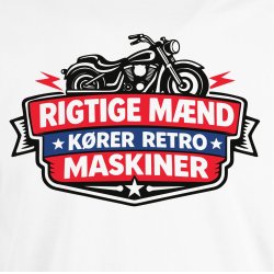 RIGTIGE M�ND K�RER RETRO MASKINER.