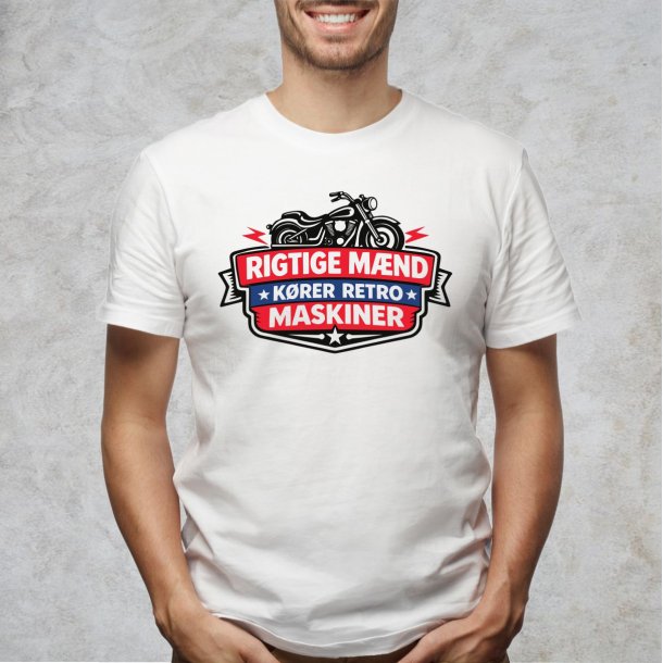 RIGTIGE M�ND K�RER RETRO MASKINER.