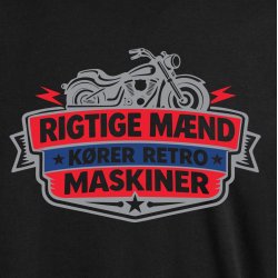 RIGTIGE M�ND K�RER RETRO MASKINER.