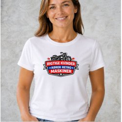 1391-RIGTIGE KVINDER K�RER RETRO MASKINER