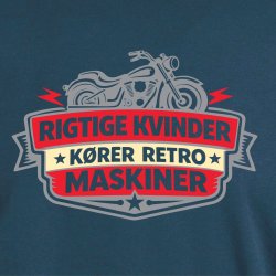 1391-RIGTIGE KVINDER K�RER RETRO MASKINER