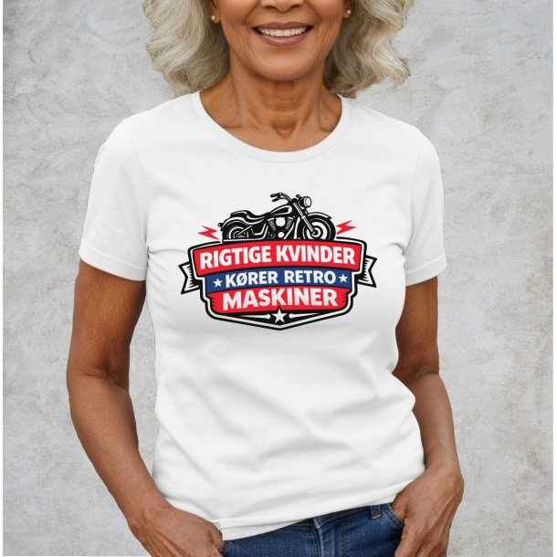 1391-RIGTIGE KVINDER K�RER RETRO MASKINER