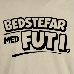 Bedstefar med fut i.