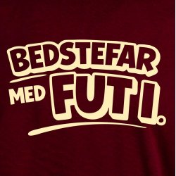 Bedstefar med fut i.
