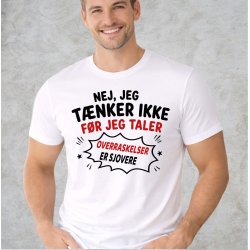 Nej jeg t�nker ikke f�r jeg taler overraskelser er sjovere.