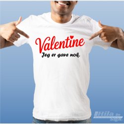 Valentine Jeg er gave nok