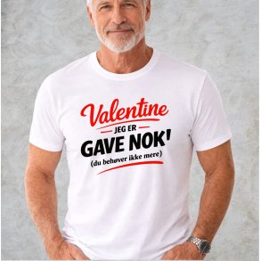 Valentine Jeg er gave nok