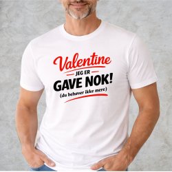 Valentine Jeg er gave nok
