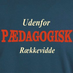 Uden for p�dagogisk r�kkevide