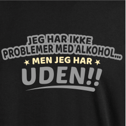 Jeg har ikke problemer med alkohol