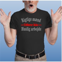 Rigtige mnd udfrer ikke huslig arbejde