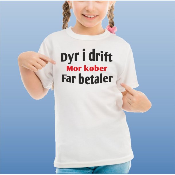 Dyr i drift mor kber far betaler 