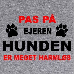 Pas  p ejeren hunden er harmls