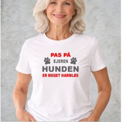 Pas  p� ejeren hunden er harml�s