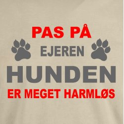 Pas  p� ejeren hunden er harml�s