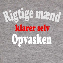 Rigtige mnd klare selv opvasken.