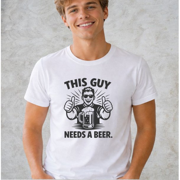 This guy needs a beer.