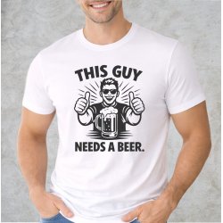 This guy needs a beer.