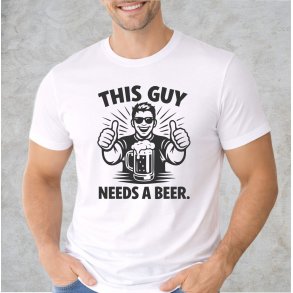 This guy needs a beer.